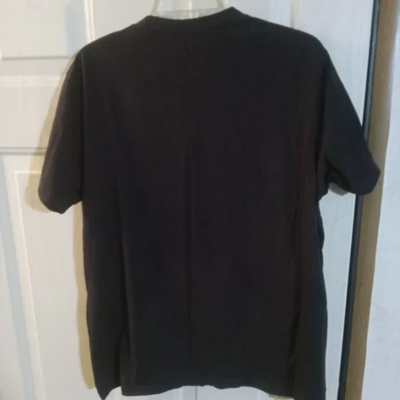 Sitka Men's Icon SS T Shirt Size L Black/Orange 600087 - Picture 3 of 7